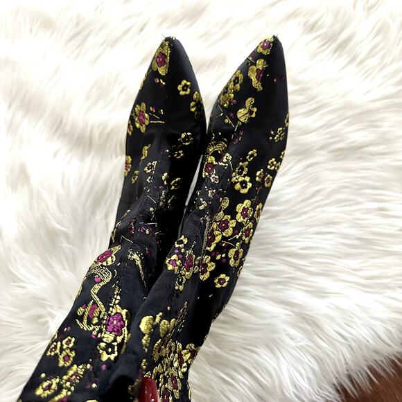 Cape Robbin Cherry Blossom Embroidered Boot Sz 8.5 - Picture 3 of 11